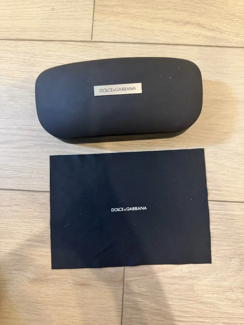 Dolce & Gabbana Unisex Black Solid Hard Shell Protective Box Sunglasses Case